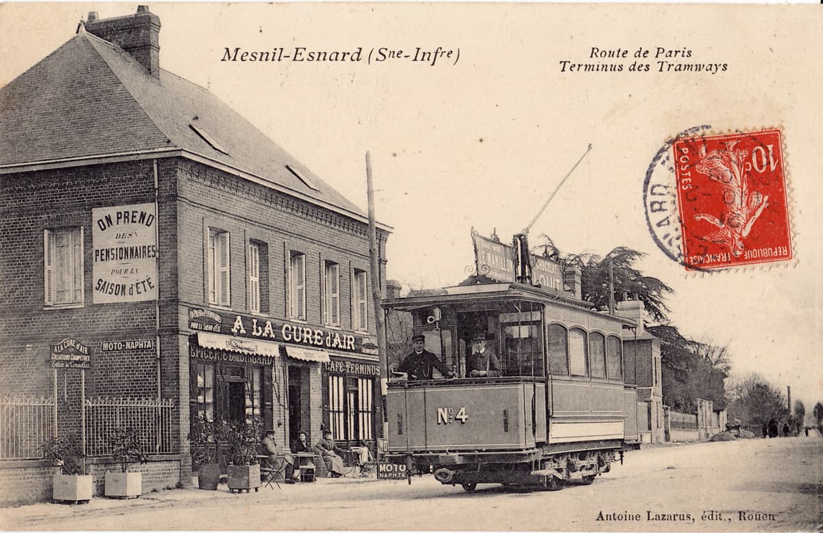 Tramway au Mesnil-Esnard